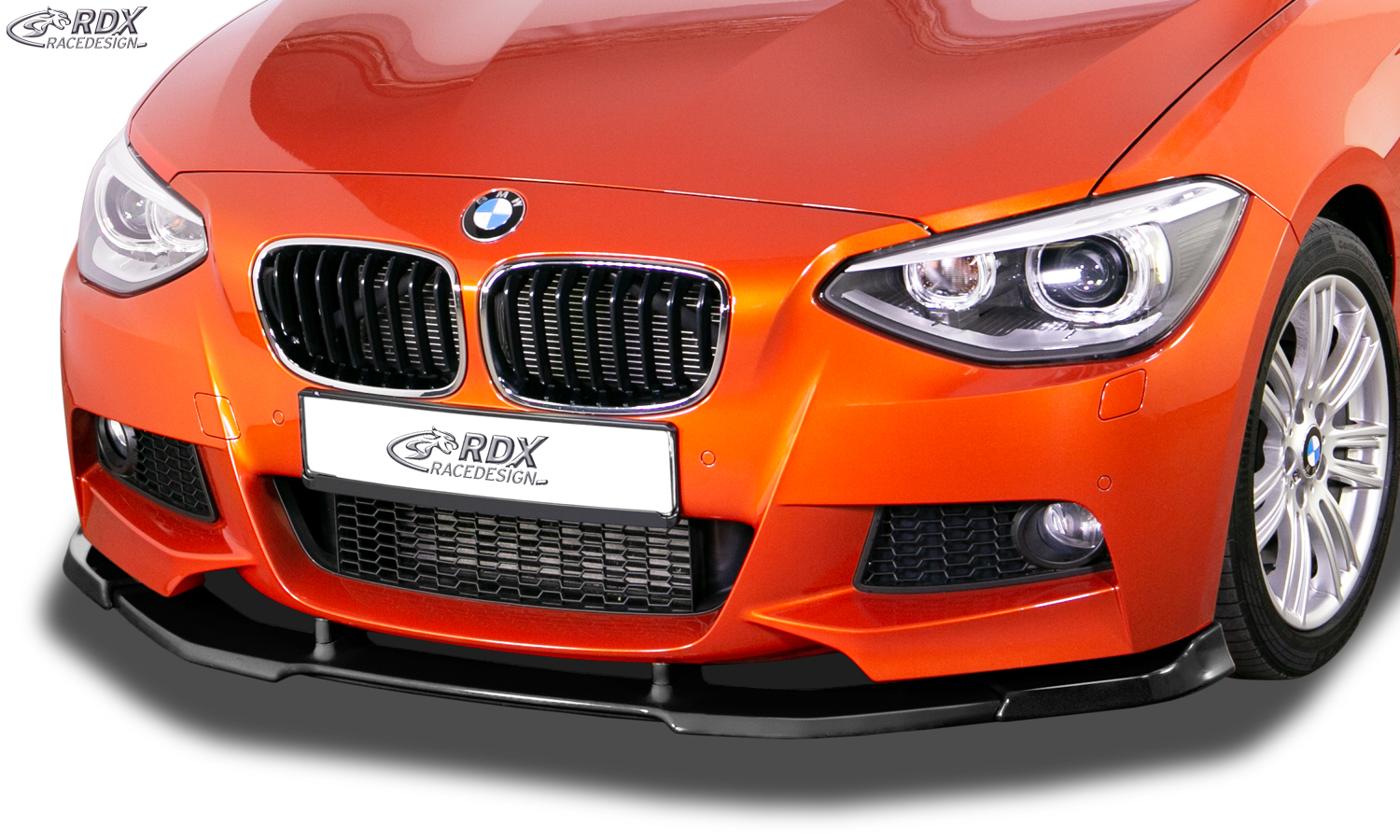 Ajout / Lame de pare-chocs avant RDX VARIO-X pour BMW Série 1 F20 / F21 2011-2015 (Pare-chocs avant Pack M et M-Technik)