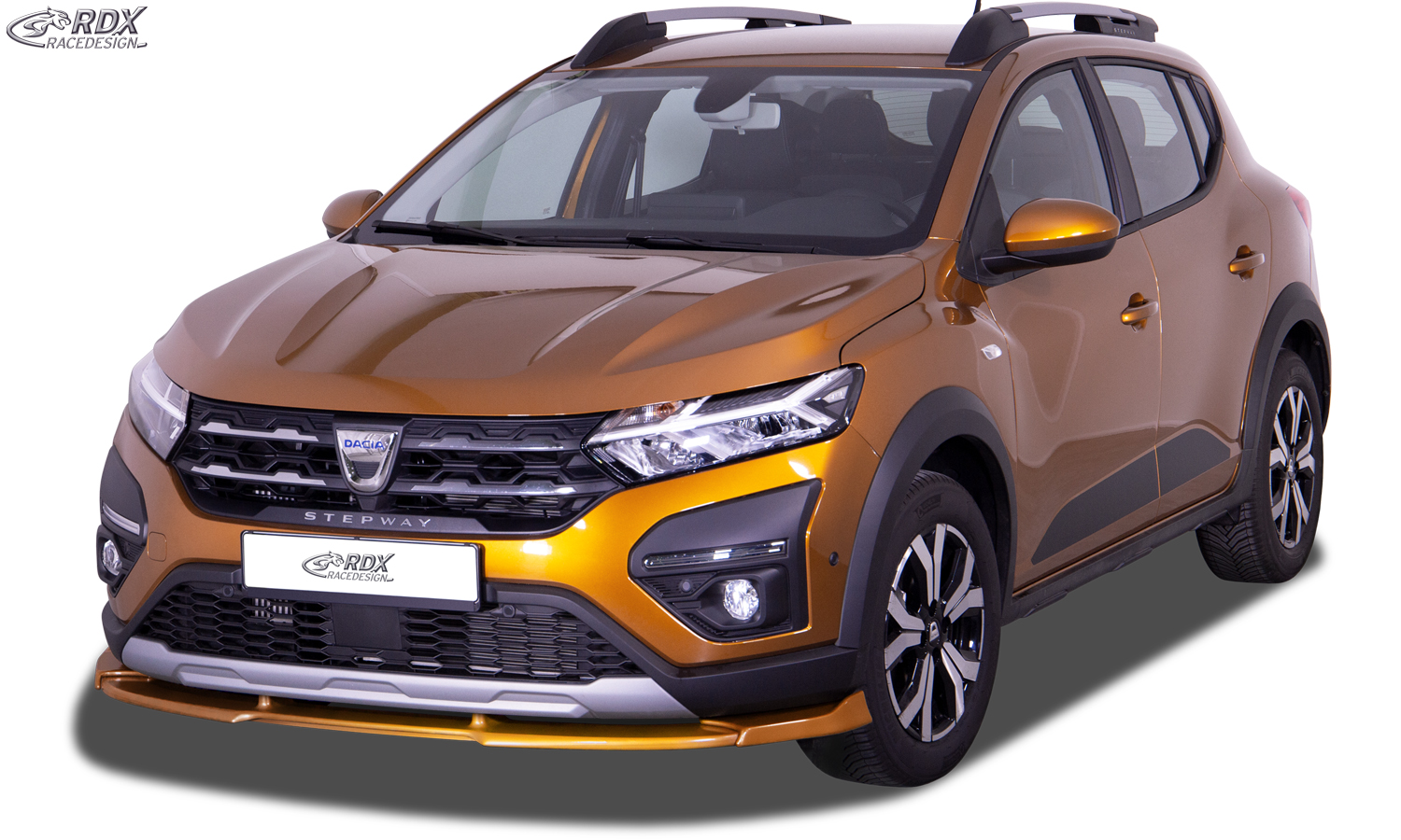 Ajout / Lame de pare-chocs avant RDX VARIO-X pour DACIA Sandero 3 / Jogger Stepway (2021+)