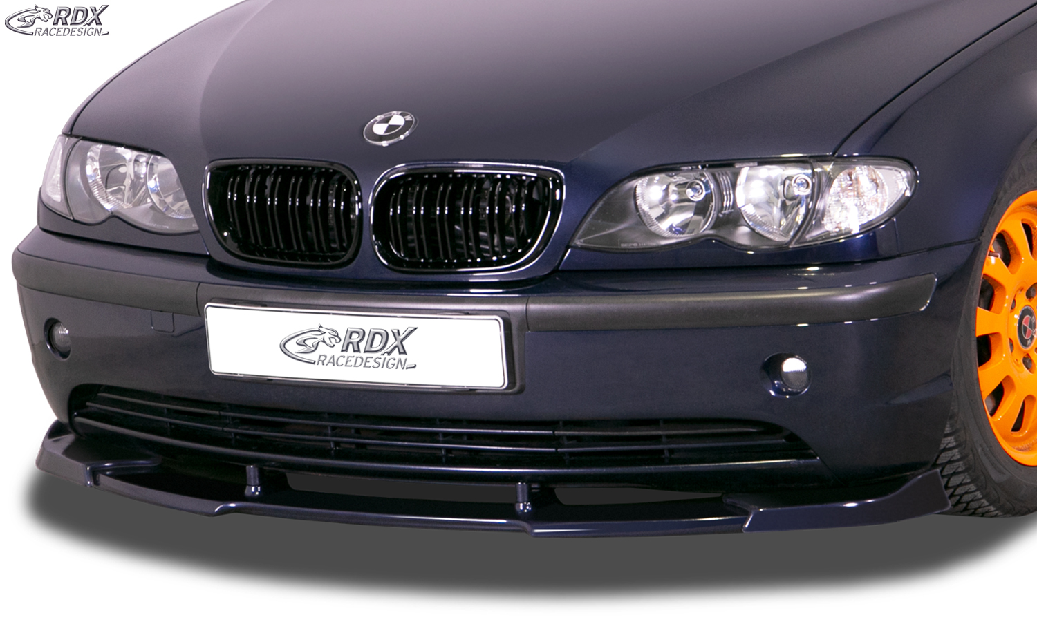 Ajout / Lame de pare-chocs avant RDX VARIO-X pour BMW Série 3 E46 berline / Touring 2002+