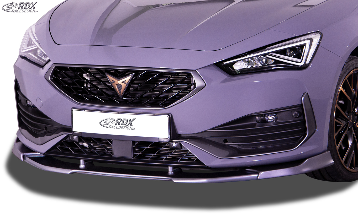 Ajout / Lame de pare-chocs avant RDX VARIO-X pour CUPRA Leon (KL) 2020+ / SEAT Leon Cupra (KL) 2020+