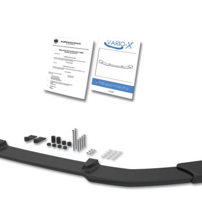 Ajout / Lame de pare-chocs avant RDX VARIO-X pour VW Caddy 2K (2015-2020) Lèvre avant « V2 » Splitter