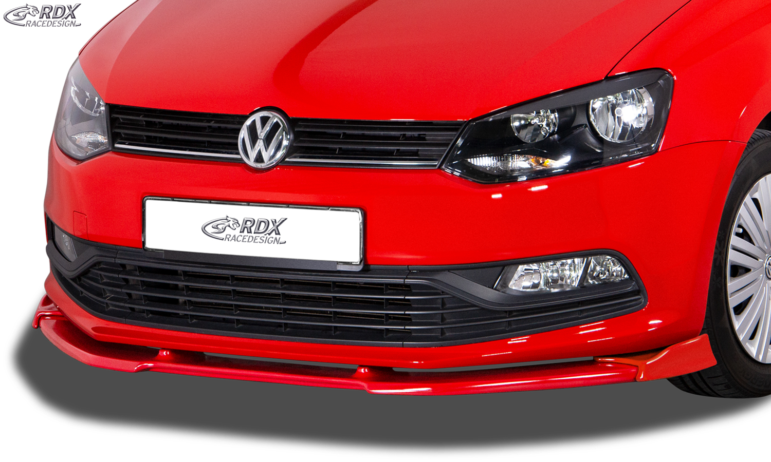 Ajout / Lame de pare-chocs avant RDX VARIO-X pour VW Polo 6C