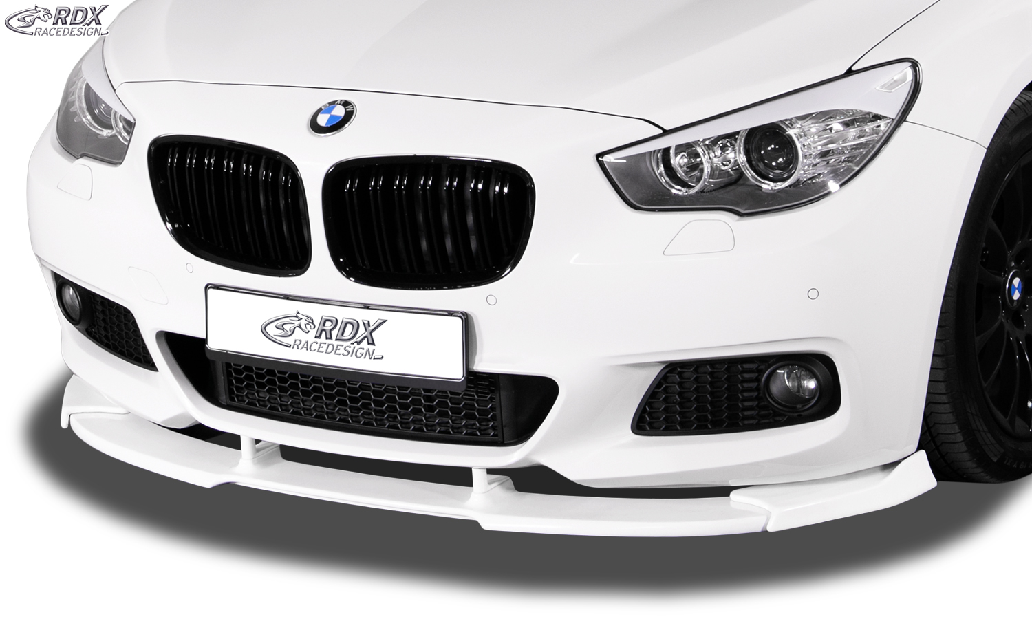 Ajout / Lame de pare-chocs avant RDX VARIO-X pour BMW Série 5 F07 GT M-Technic 2009-2013