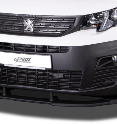 Ajout / Lame de pare-chocs avant RDX VARIO-X pour CITROËN Berlingo, PEUGEOT Partner & Rifter, OPEL/VAUXHALL Combo, TOYOTA ProAce City (Type E, 2018+)