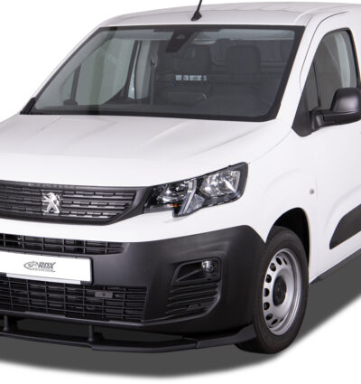 Ajout / Lame de pare-chocs avant RDX VARIO-X pour CITROËN Berlingo, PEUGEOT Partner & Rifter, OPEL/VAUXHALL Combo, TOYOTA ProAce City (Type E, 2018+)