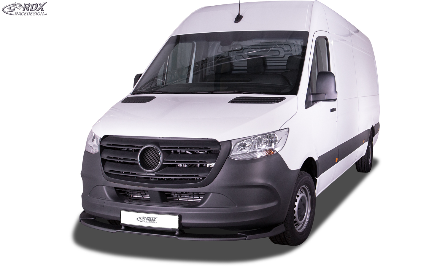Ajout / Lame de pare-chocs avant RDX VARIO-X pour MERCEDES Sprinter (906/907/910 / 2018+)