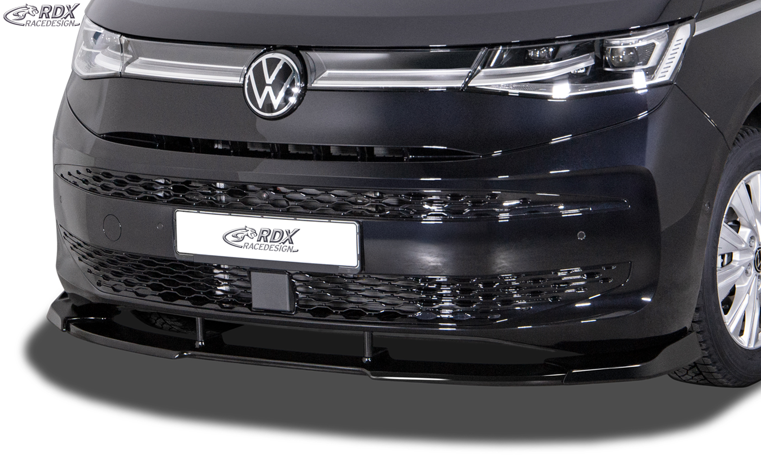 Ajout / Lame de pare-chocs avant RDX VARIO-X pour VW T7 Multivan / California (2021+)