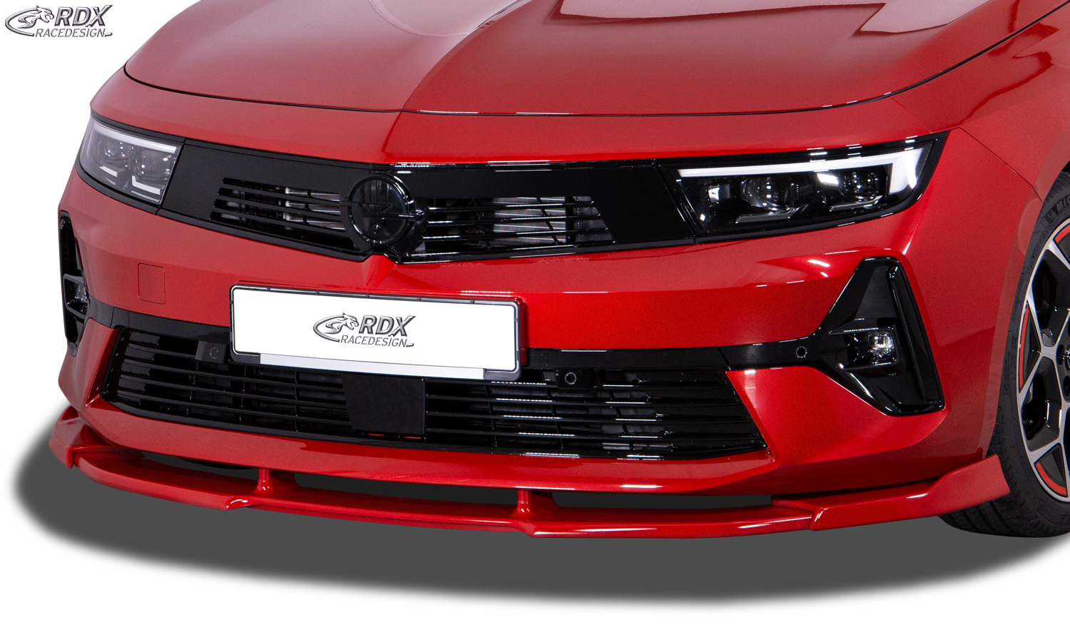Ajout / Lame de pare-chocs avant RDX VARIO-X pour OPEL / VAUXHALL Astra L