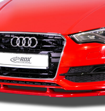 Ajout / Lame de pare-chocs avant RDX VARIO-X pour AUDI A3 8V7 Cabriolet / S3 Cabriolet (Pare-chocs avant S-Line / S3 - 2016)