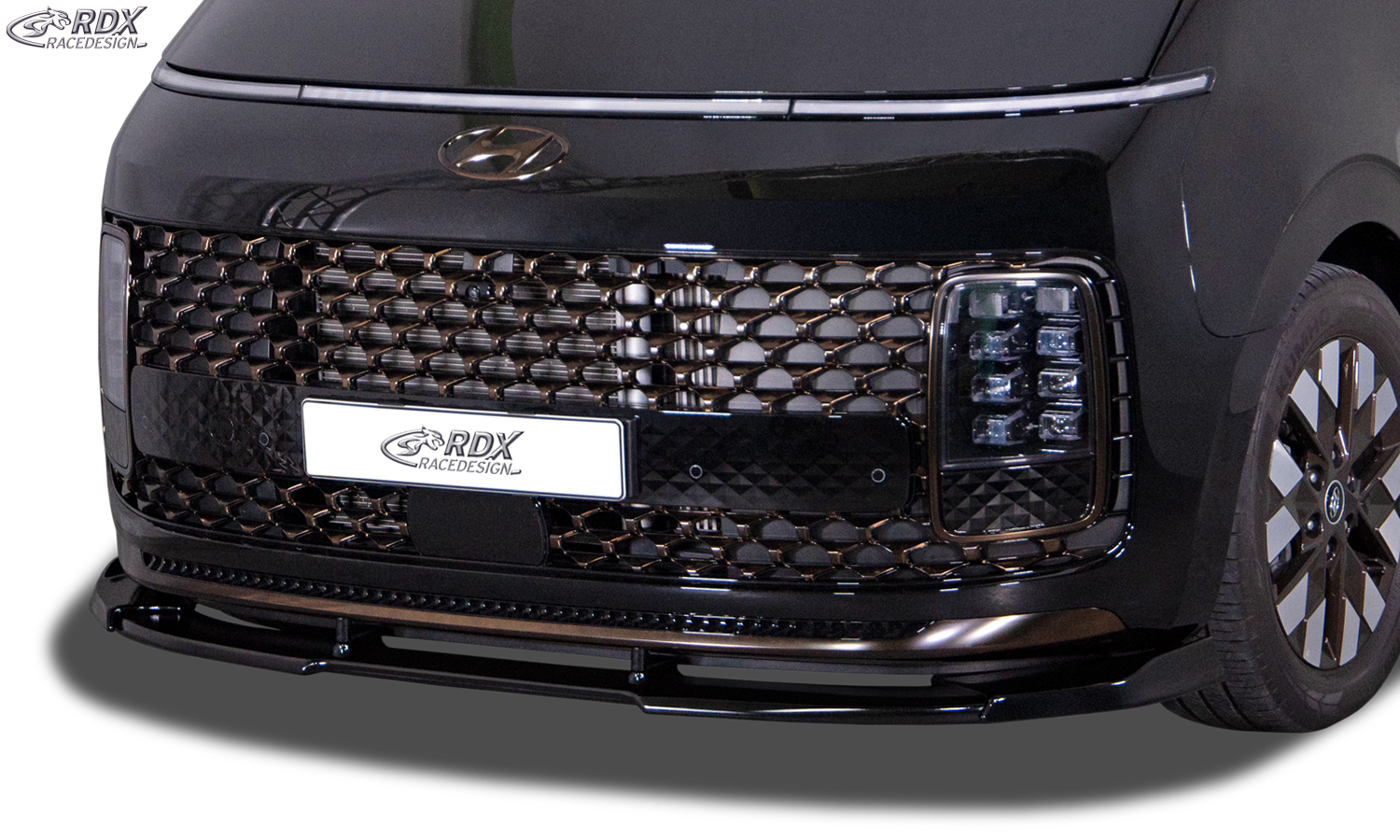 Ajout / Lame de pare-chocs avant RDX VARIO-X pour HYUNDAI Staria (US4, 2021+)