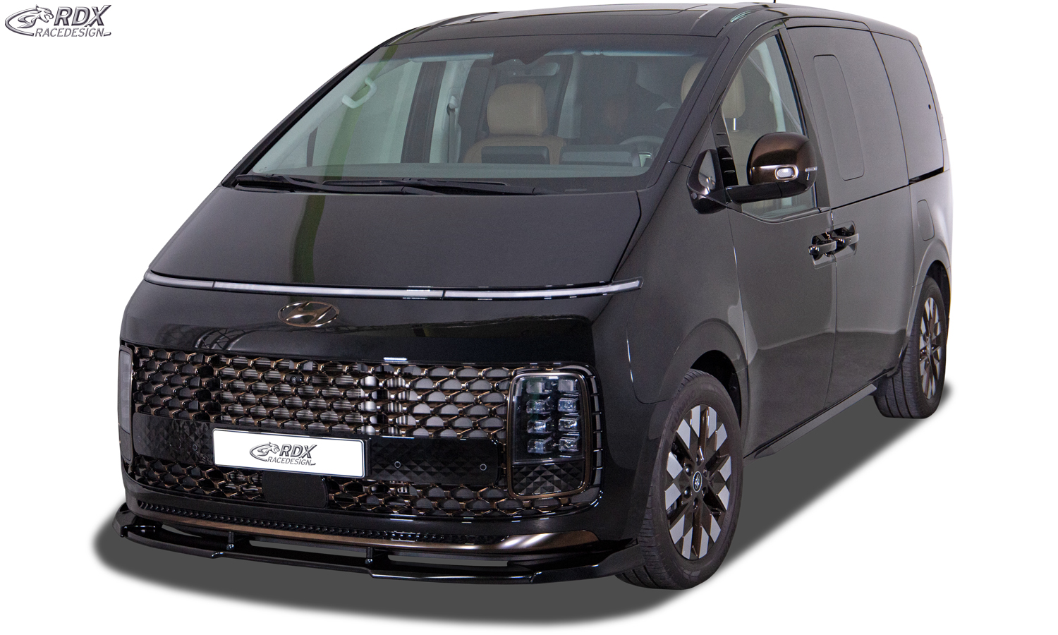 Ajout / Lame de pare-chocs avant RDX VARIO-X pour HYUNDAI Staria (US4, 2021+)