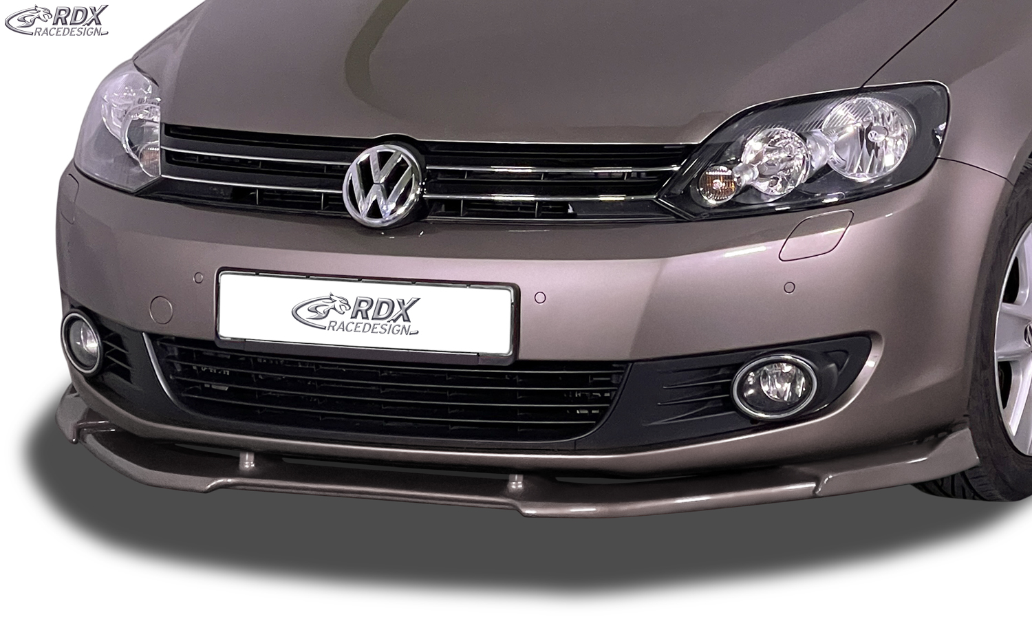 Ajout / Lame de pare-chocs avant RDX VARIO-X pour VW Golf 6 Plus (2008-2014)