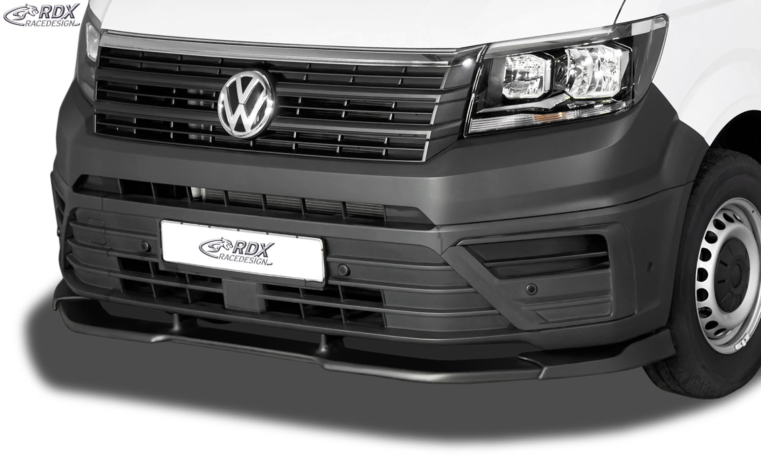 Ajout / Lame de pare-chocs avant RDX VARIO-X pour VW Crafter et MAN TGE (2017-présent)