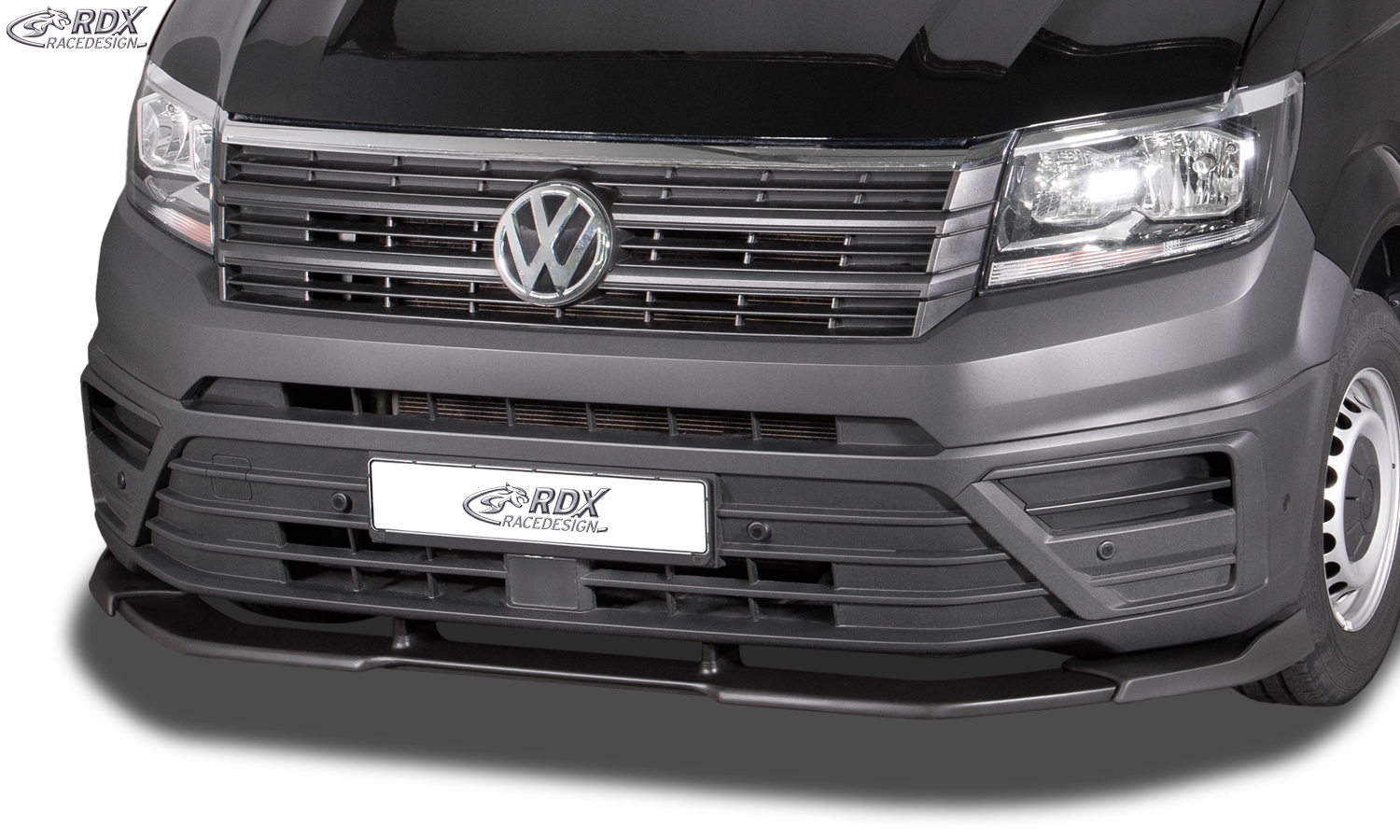 Ajout / Lame de pare-chocs avant RDX VARIO-X pour VW Crafter et MAN TGE (2017-présent)