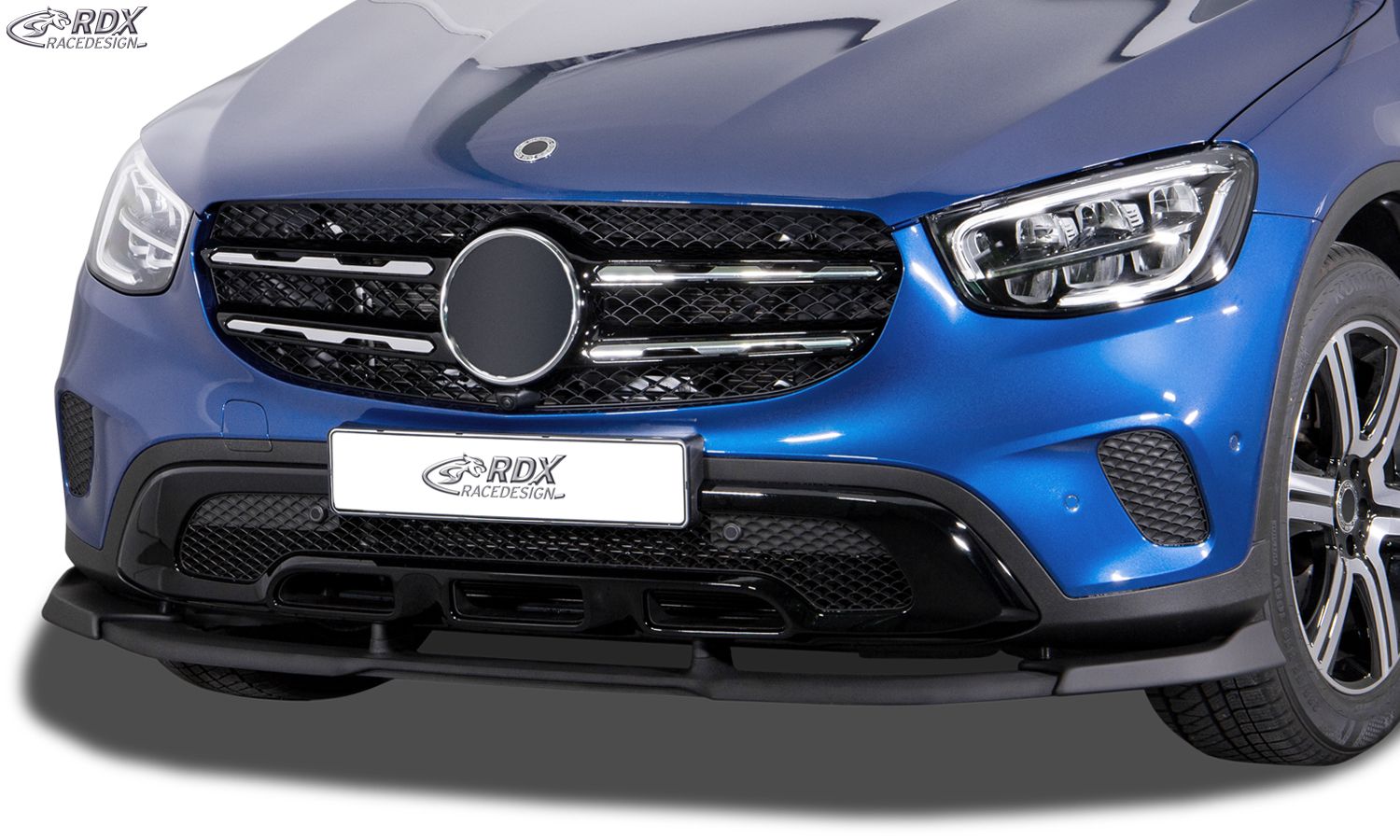 Ajout / Lame de pare-chocs avant RDX VARIO-X pour MERCEDES GLC X253 et GLC Coupé C253 (204X | 2019-2023)