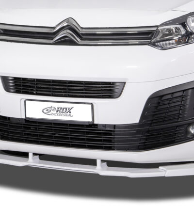 Ajout / Lame de pare-chocs avant RDX VARIO-X pour CITROËN Jumpy / Dispatch / Spacetourer (V) & FIAT Ulysse / Scudo (V) & OPEL / VAUXHALL Zafira / Vivaro (V) & PEUGEOT Expert / Traveler (V) & TOYOTA ProAce / ProAce Verso (V)
