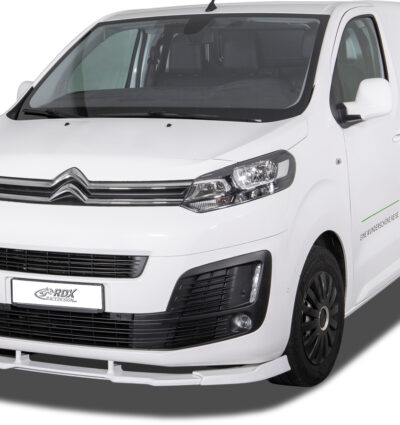 Ajout / Lame de pare-chocs avant RDX VARIO-X pour CITROËN Jumpy / Dispatch / Spacetourer (V) & FIAT Ulysse / Scudo (V) & OPEL / VAUXHALL Zafira / Vivaro (V) & PEUGEOT Expert / Traveler (V) & TOYOTA ProAce / ProAce Verso (V)