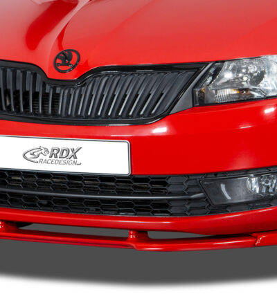 Ajout / Lame de pare-chocs avant RDX VARIO-X pour SKODA Rapid (NH) 2012+