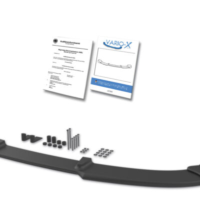 Ajout / Lame de pare-chocs avant RDX VARIO-X pour Mercedes EQE Berline, également AMG et AMG-Line (V295, 2022+)