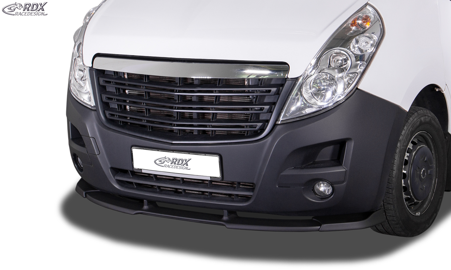 Ajout / Lame de pare-chocs avant RDX VARIO-X pour RENAULT Master (2010+) et OPEL / VAUXHALL / VAUXHALL Movano (2010+)