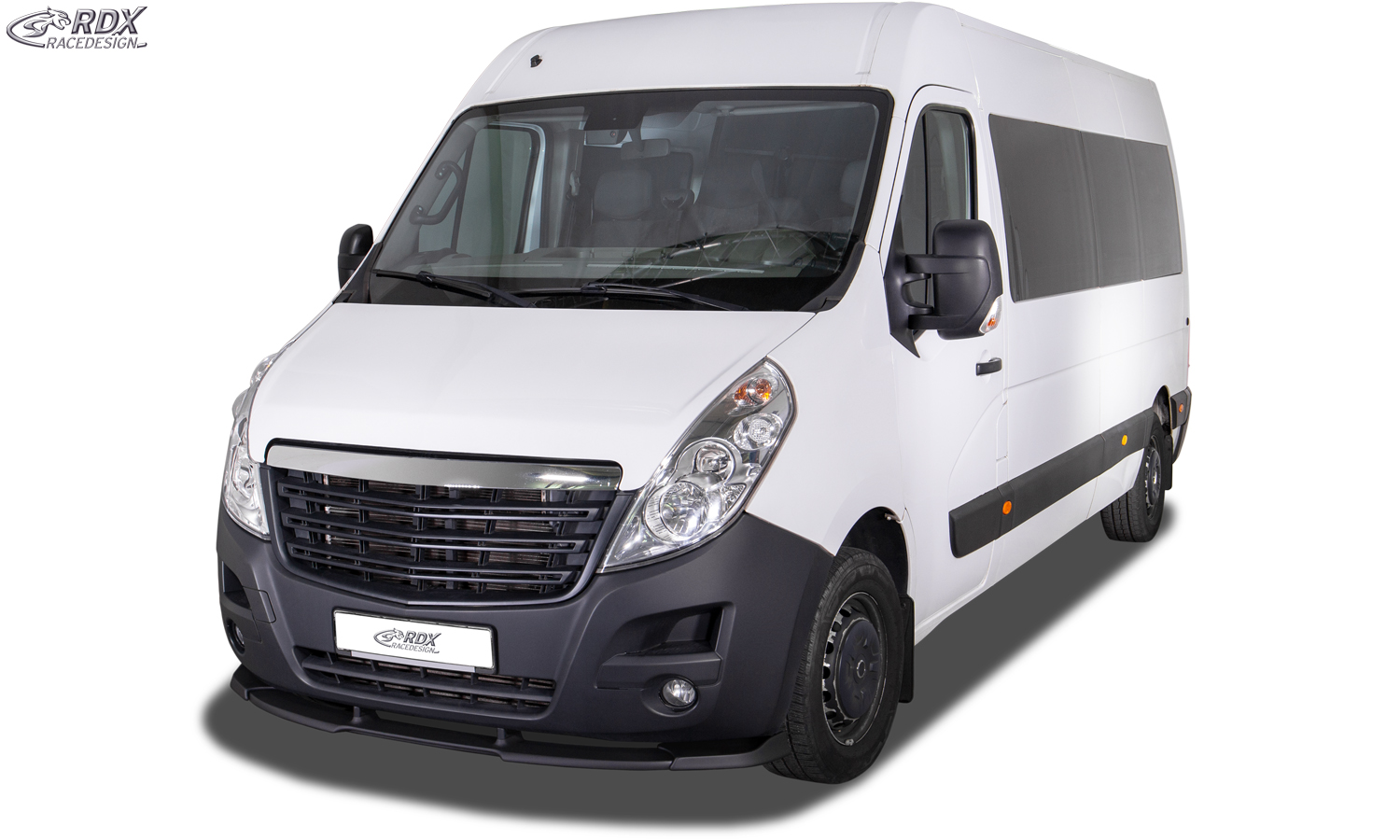 Ajout / Lame de pare-chocs avant RDX VARIO-X pour RENAULT Master (2010+) et OPEL / VAUXHALL / VAUXHALL Movano (2010+)
