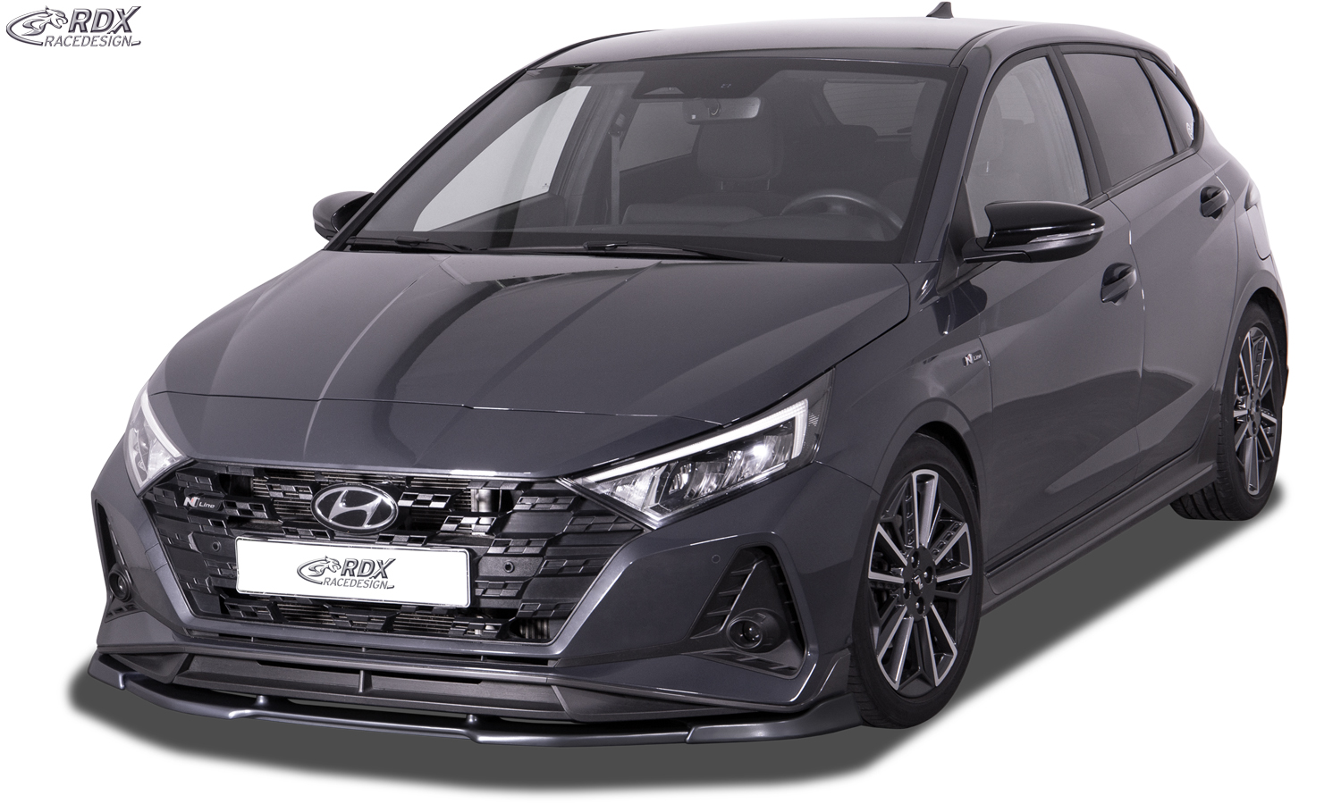 Ajout / Lame de pare-chocs avant RDX VARIO-X pour HYUNDAI i20 N-Line/N/N Perf. (BC3 / BI3 | 2020-2024)