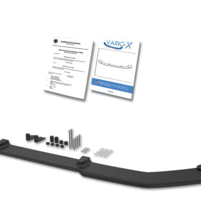 Ajout / Lame de pare-chocs avant RDX VARIO-X pour FORD Transit Custom et Tourneo Custom (NXN, NRN / 2023+)