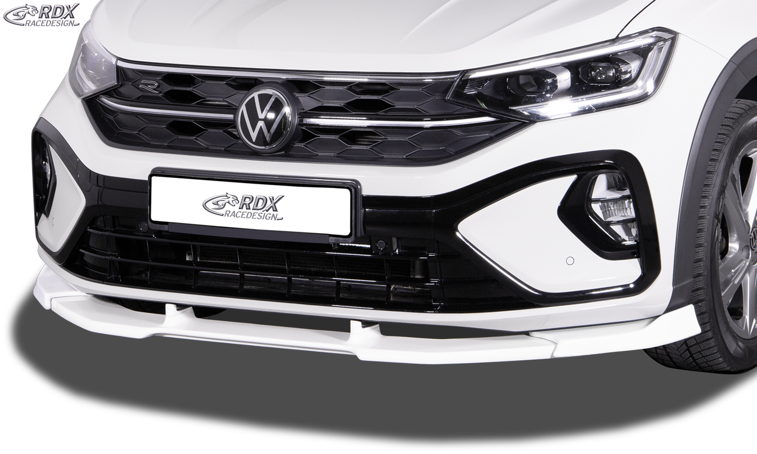 Ajout / Lame de pare-chocs avant RDX VARIO-X pour VW Taigo R-Line (CS / 2023+)