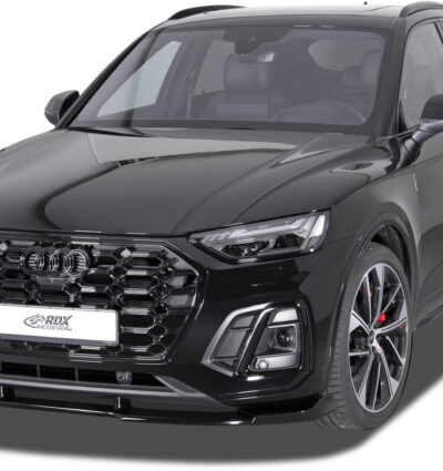 Ajout / Lame de pare-chocs avant RDX VARIO-X pour AUDI Q5 S-Line et SQ5 (année-modèle 2021 et suivantes), incluant le splitter de lèvre avant Sportback