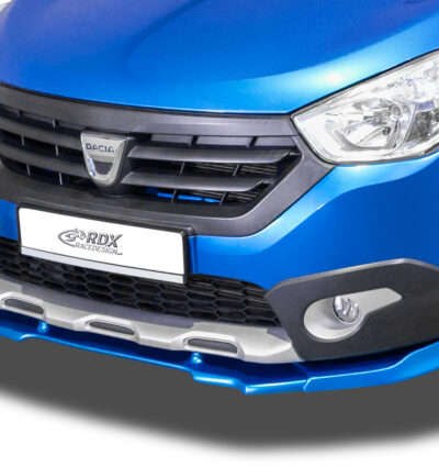 RDX Spoiler Avant VARIO-X pour DACIA Dokker Stepway (SD) & Lodgy Stepway (SD) Répartiteur de Lèvre Avant