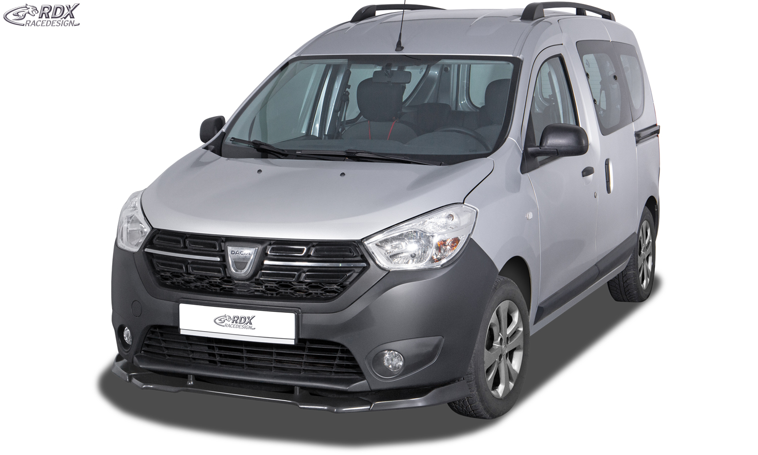 RDX Spoiler Avant VARIO-X pour Dokker (SD) & Lodgy (SD) Répartiteur de Lèvre Avant "V2"