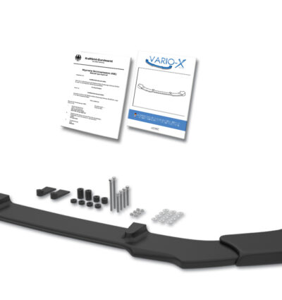 RDX Spoiler Avant VARIO-X pour Dokker (SD) & Lodgy (SD) Répartiteur de Lèvre Avant