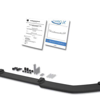 Ajout / Lame de pare-chocs avant RDX VARIO-X pour FIAT Ducato, CITROËN Jumper/Relay, PEUGEOT Boxer, OPEL/VAUXHALL Movano, TOYOTA ProAce Max, IVECO eSuperJolly et RAM ProMaster (2024-présent)