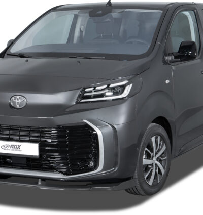 Ajout / Lame de pare-chocs avant RDX VARIO-X pour CITROËN Jumpy / Dispatch / Spacetourer (V) & FIAT Ulysse / Scudo (V) & OPEL / VAUXHALL Zafira / Vivaro (V) & PEUGEOT Expert / Traveler (V) & TOYOTA ProAce / ProAce Verso (V) & IVECO eJolly