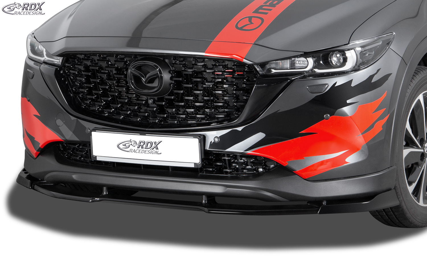 Ajout / Lame de pare-chocs avant RDX VARIO-X pour MAZDA CX-5 (KF / 2021-2025)