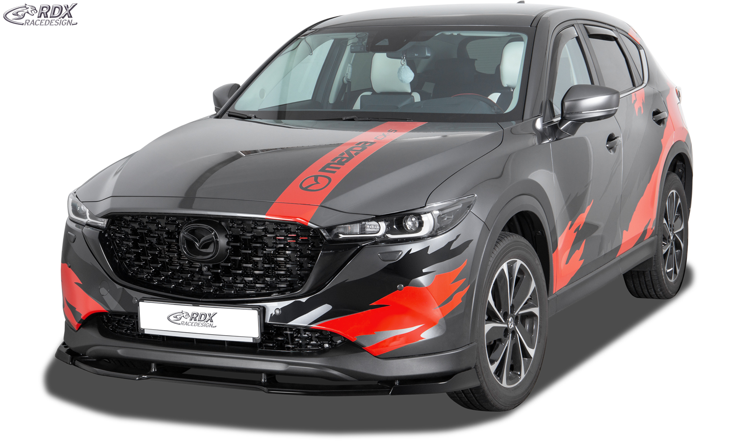 Ajout / Lame de pare-chocs avant RDX VARIO-X pour MAZDA CX-5 (KF / 2021-2025)