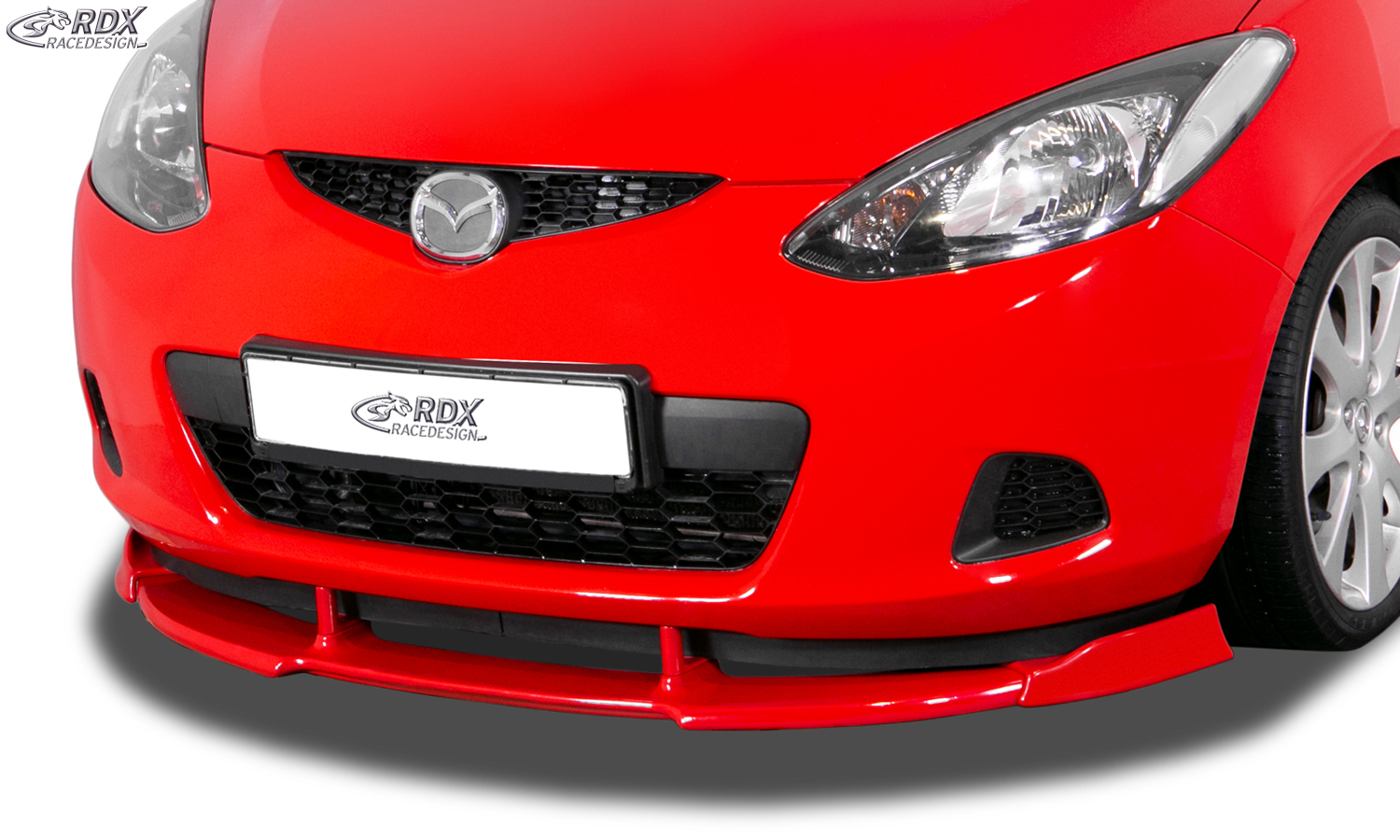 Ajout / Lame de pare-chocs avant RDX VARIO-X pour MAZDA 2 (DE) 2007-2010