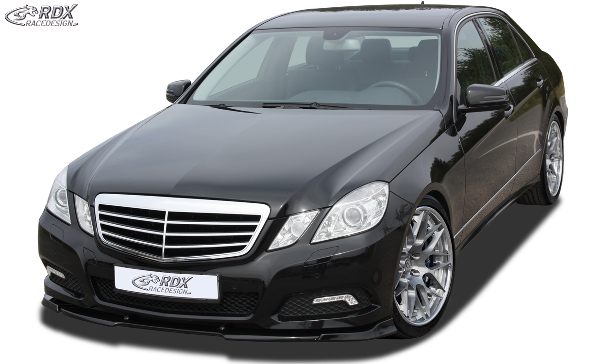 Ajout / Lame de pare-chocs avant RDX VARIO-X pour MERCEDES Classe E W212 2009-2013