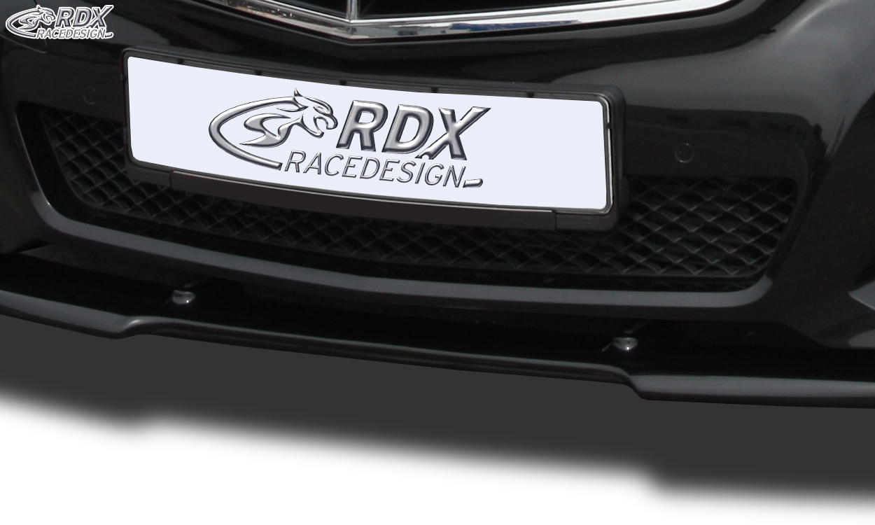 Ajout / Lame de pare-chocs avant RDX VARIO-X pour MERCEDES Classe E W212 2009-2013