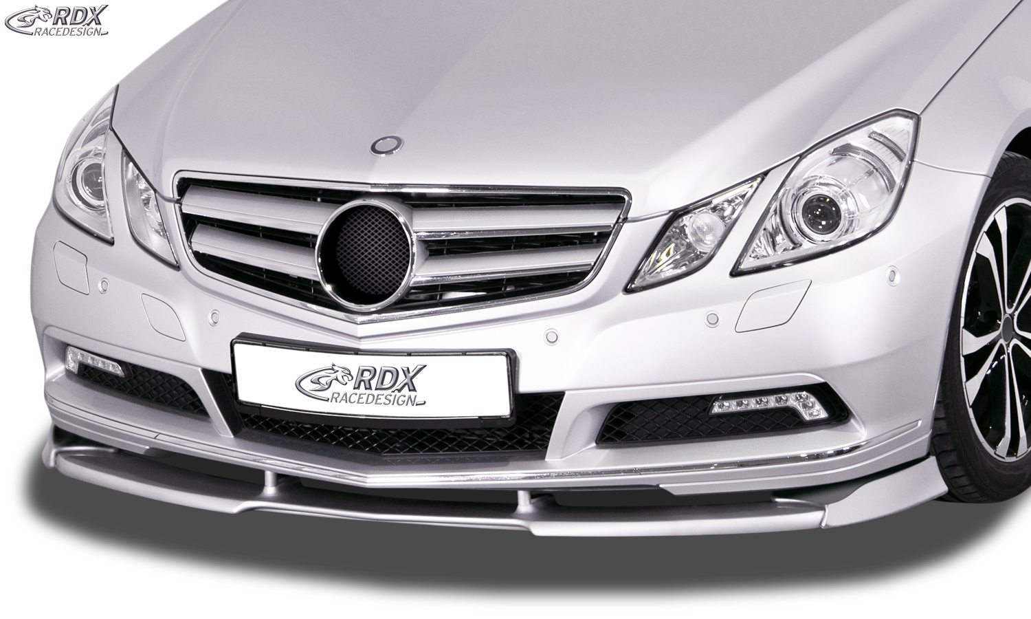 Ajout / Lame de pare-chocs avant RDX VARIO-X pour MERCEDES Classe E A207 / C207 -2013