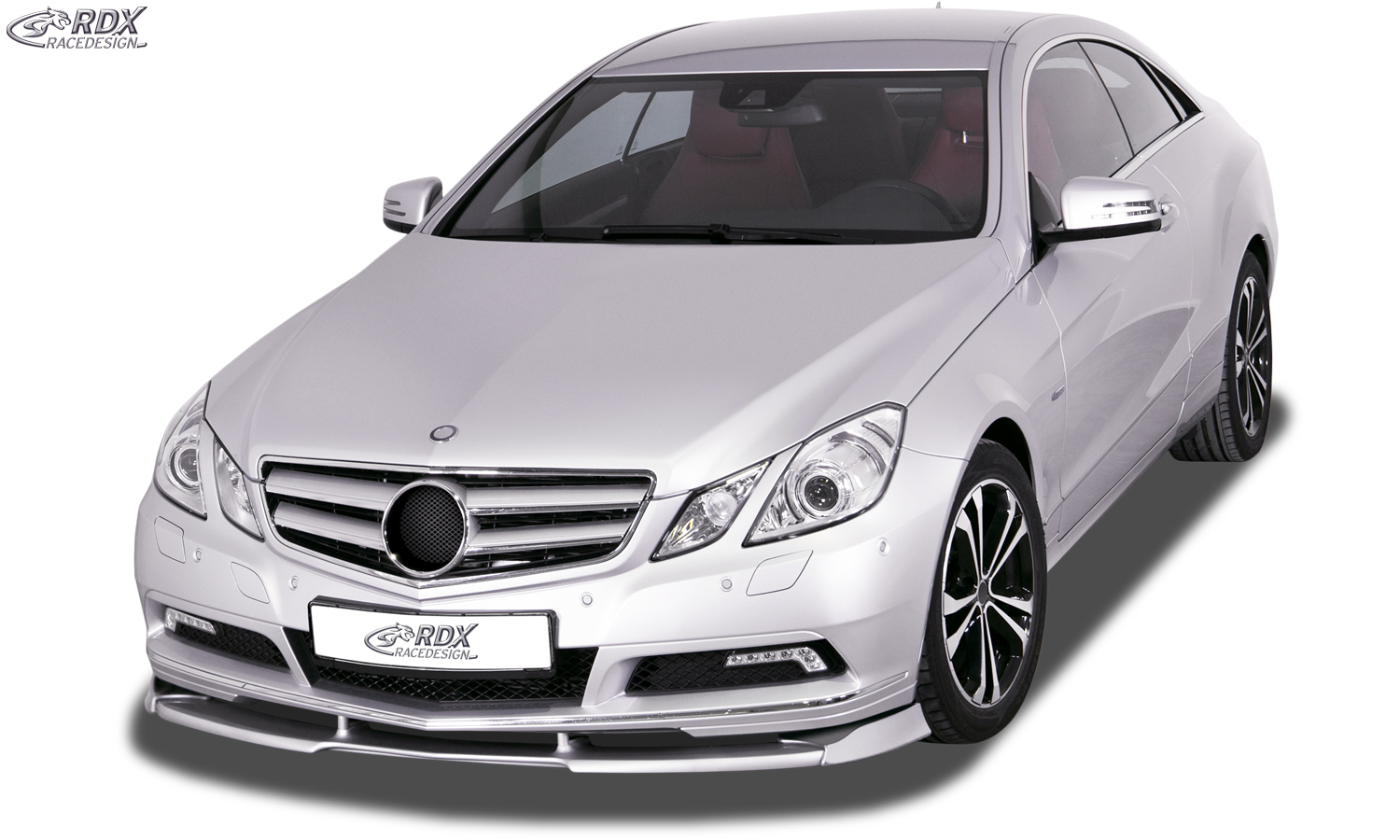 Ajout / Lame de pare-chocs avant RDX VARIO-X pour MERCEDES Classe E A207 / C207 -2013