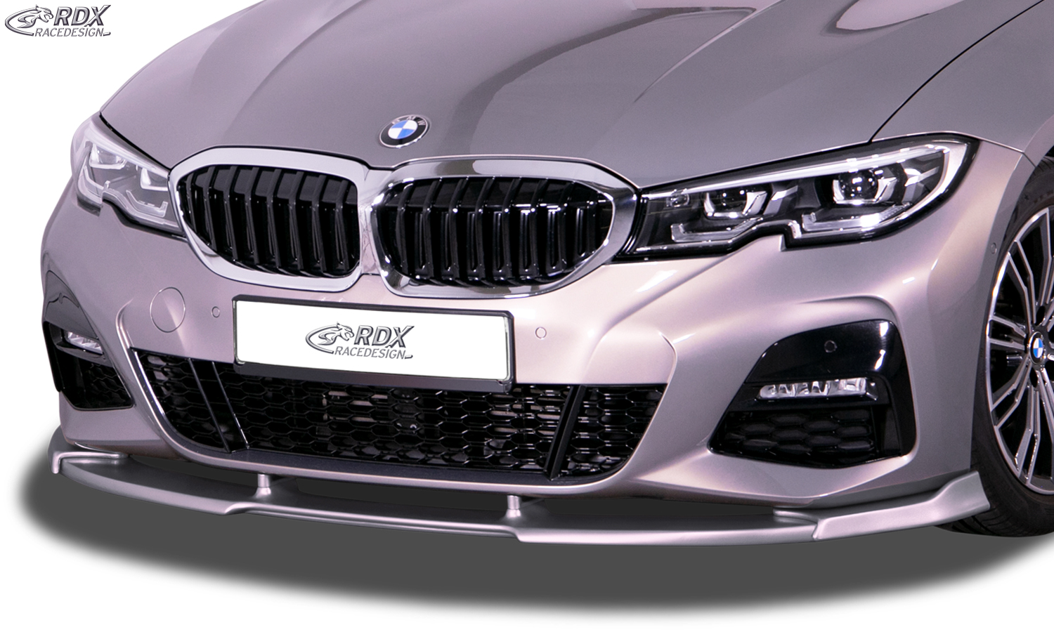 Ajout / Lame de pare-chocs avant RDX VARIO-X pour BMW Série 3 G20 / G21 M-Sport et avec lame avant aérodynamique M
