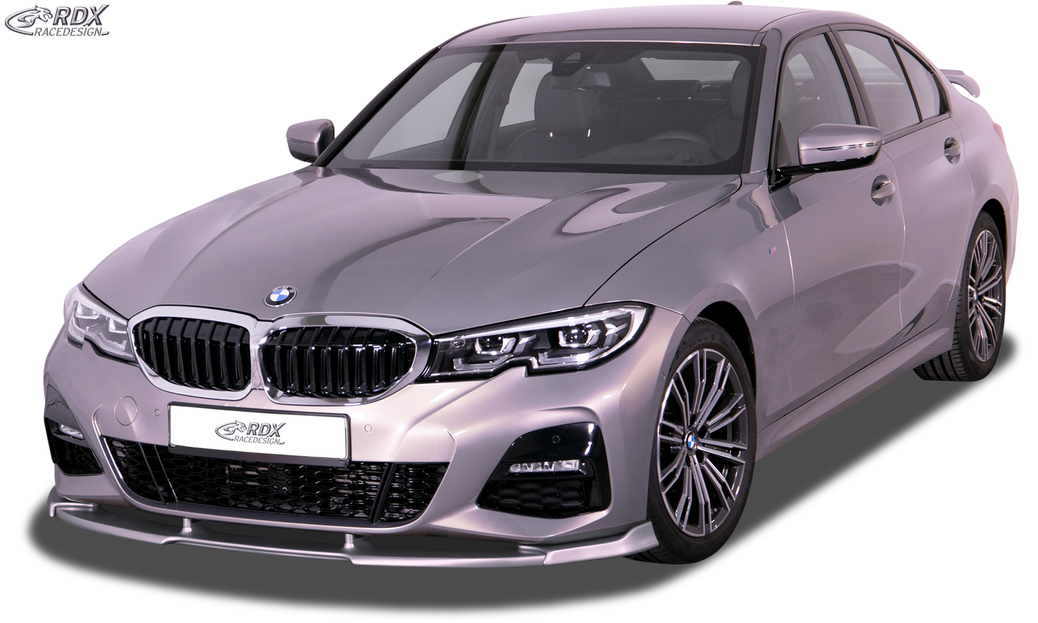 Ajout / Lame de pare-chocs avant RDX VARIO-X pour BMW Série 3 G20 / G21 M-Sport et avec lame avant aérodynamique M
