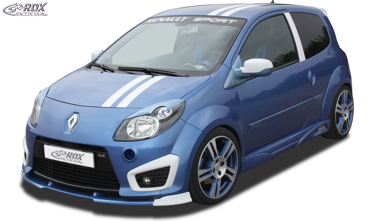 Ajout / Lame de pare-chocs avant RDX VARIO-X pour RENAULT Twingo 2 RS Phase 1