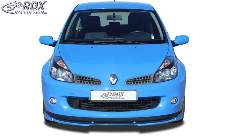 Ajout / Lame de pare-chocs avant RDX VARIO-X pour RENAULT Clio 3 RS Phase 1