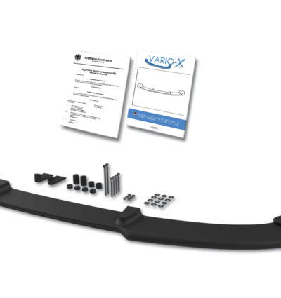 Ajout / Lame de pare-chocs avant RDX VARIO-X pour RENAULT Clio 3 RS Phase 2