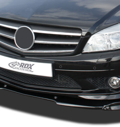 Ajout / Lame de pare-chocs avant RDX VARIO-X pour MERCEDES Classe C W204 / S204 Style AMG - 2011 (Compatible avec les véhicules équipés d'un pare-chocs avant style AMG)