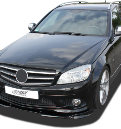 Ajout / Lame de pare-chocs avant RDX VARIO-X pour MERCEDES Classe C W204 / S204 Style AMG - 2011 (Compatible avec les véhicules équipés d'un pare-chocs avant style AMG)