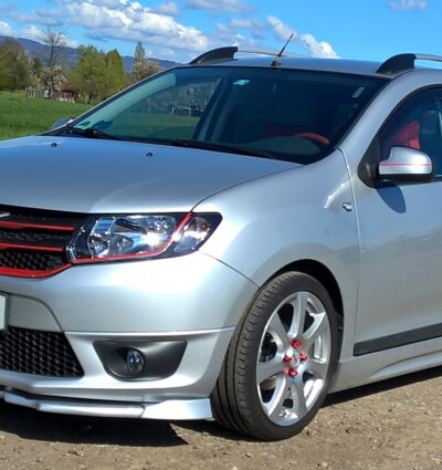 Ajout / Lame de pare-chocs avant RDX VARIO-X pour DACIA Sandero 2 / Logan 2 (y compris MCV)