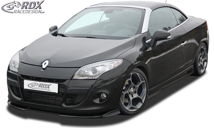 Ajout / Lame de pare-chocs avant RDX VARIO-X pour RENAULT Megane 3 Coupé / Cabriolet / CC (-2012)